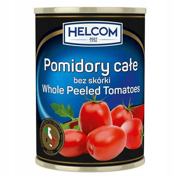 Pomidory całe bez skórki w zalewie 2,5 kg