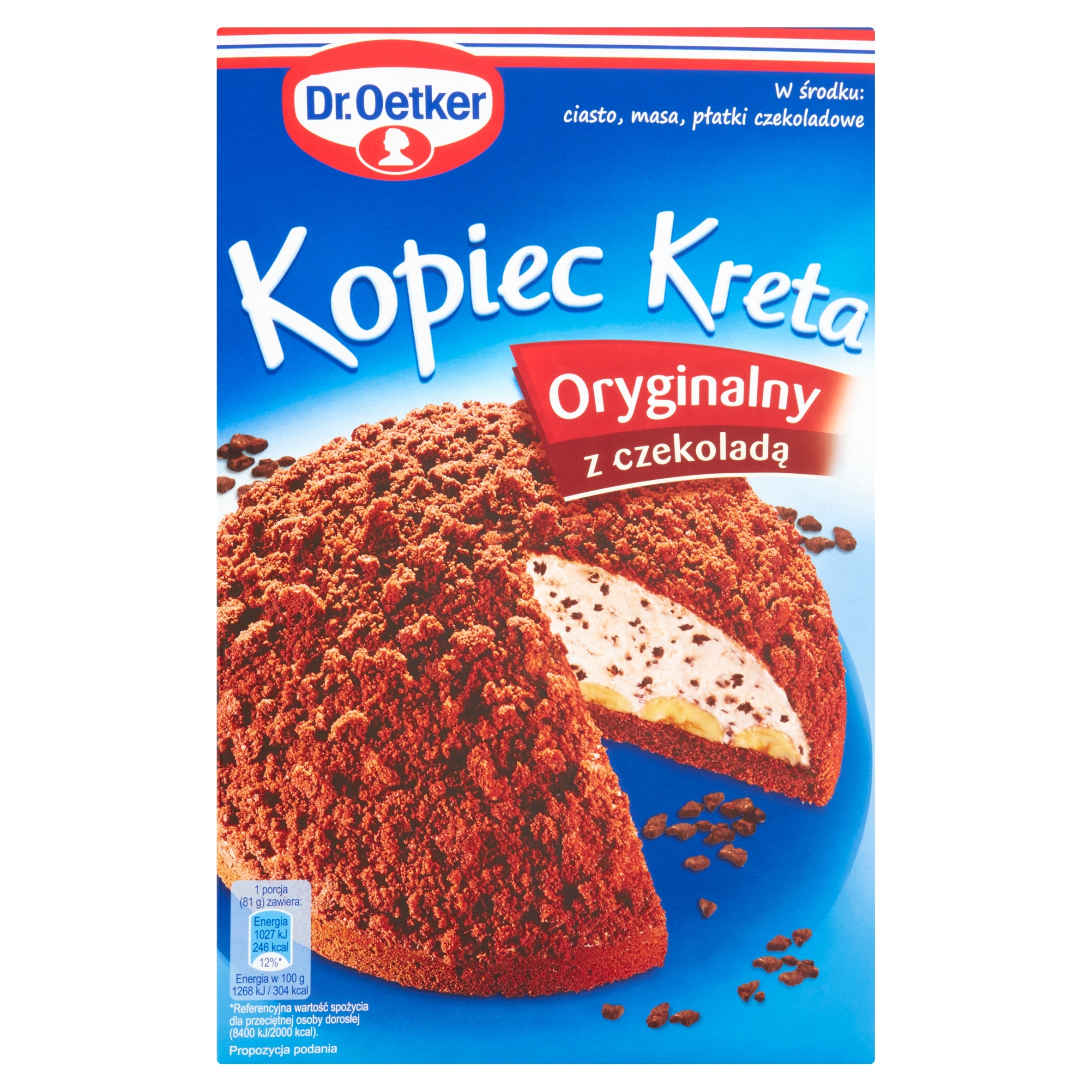 Ciasto w proszku Kopiec Kreta Dr. Oetker 410 g