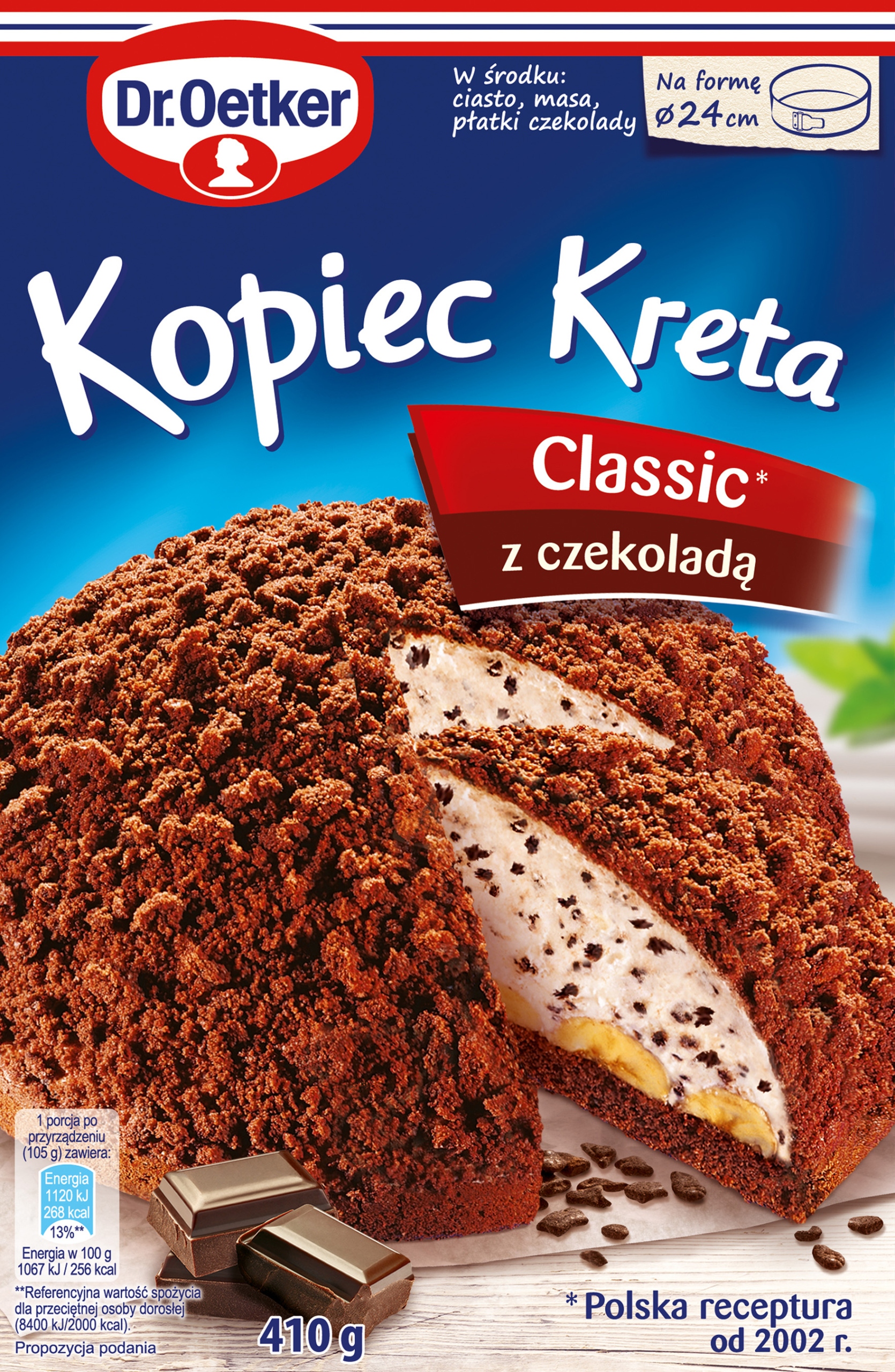 Ciasto w proszku Kopiec Kreta Dr. Oetker 410 g