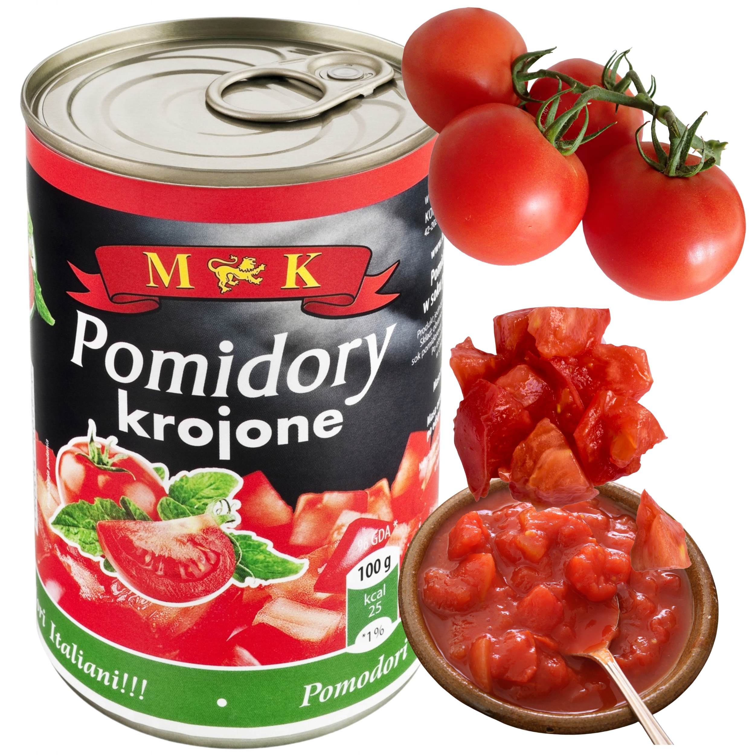 Pomidory krojone w puszce 400 g