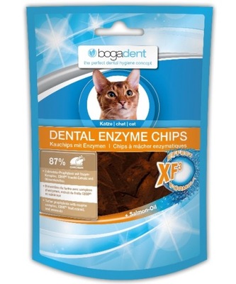 Przysmak dentystyczny dla kota z kurczakiem Bogar Plaque-Stop 50 g