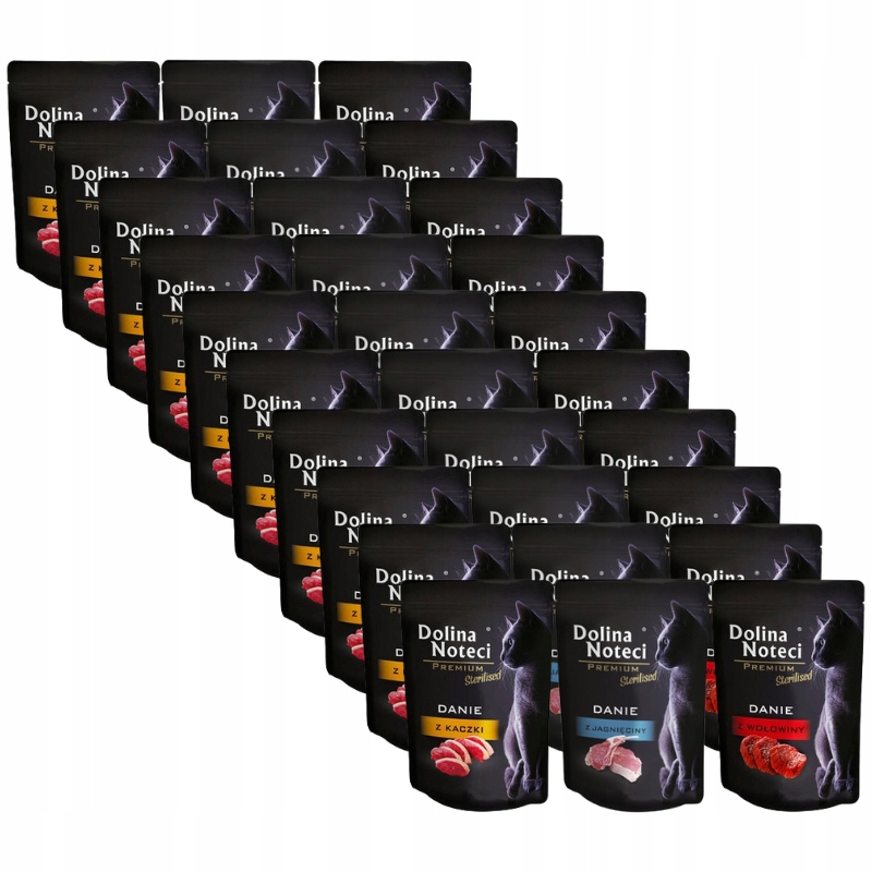Dolina Noteci Premium Danie z jagnięciny dla kotów sterylizowanych 85 g