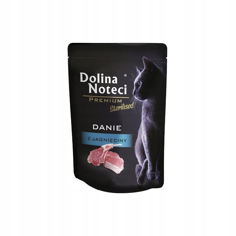 Dolina Noteci Premium Danie z jagnięciny dla kotów sterylizowanych 85 g