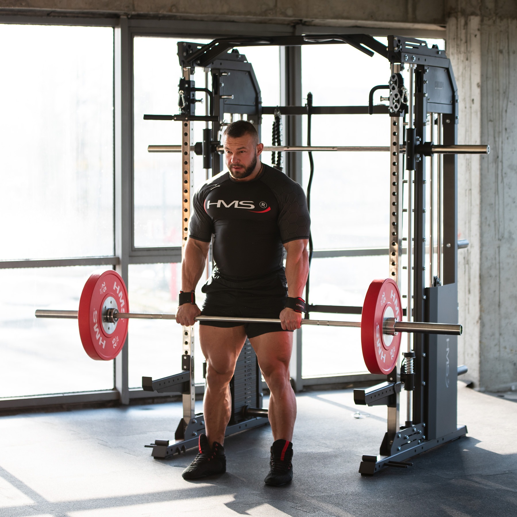 CYKLOP 4 ATLAS DO ĆWICZEŃ Z SUWNICĄ SMITHA SEMI COMMERCIAL HMS