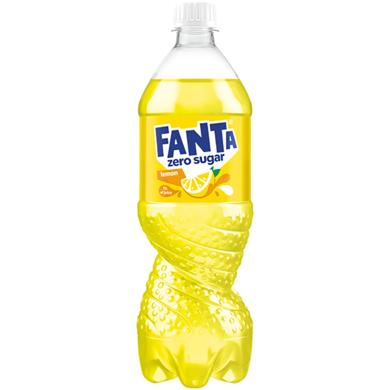 Fanta Lemon Zero napój gazowany bez cukru 850 ml