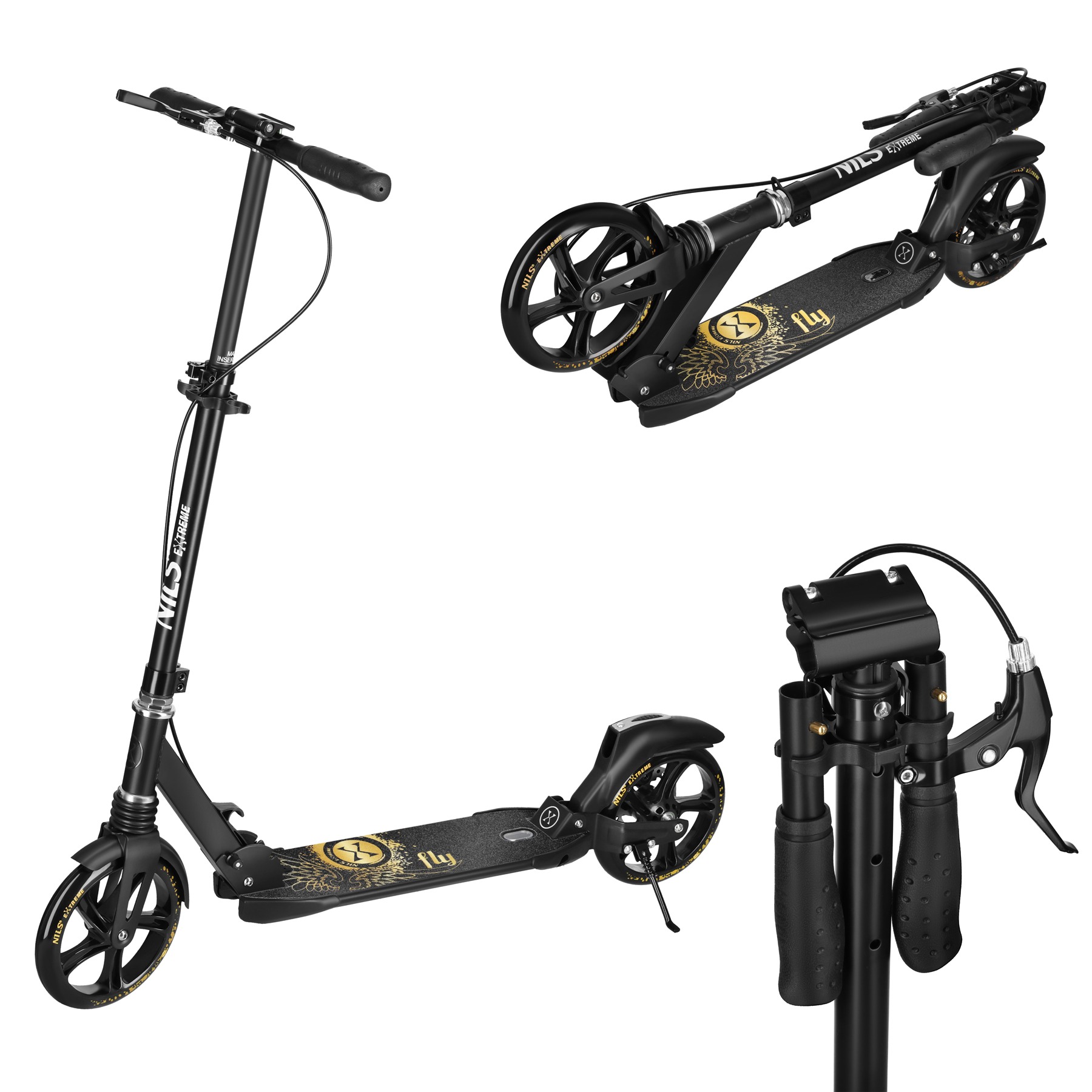 HM800 HULAJNOGA FLY ZŁOTA NILS EXTREME