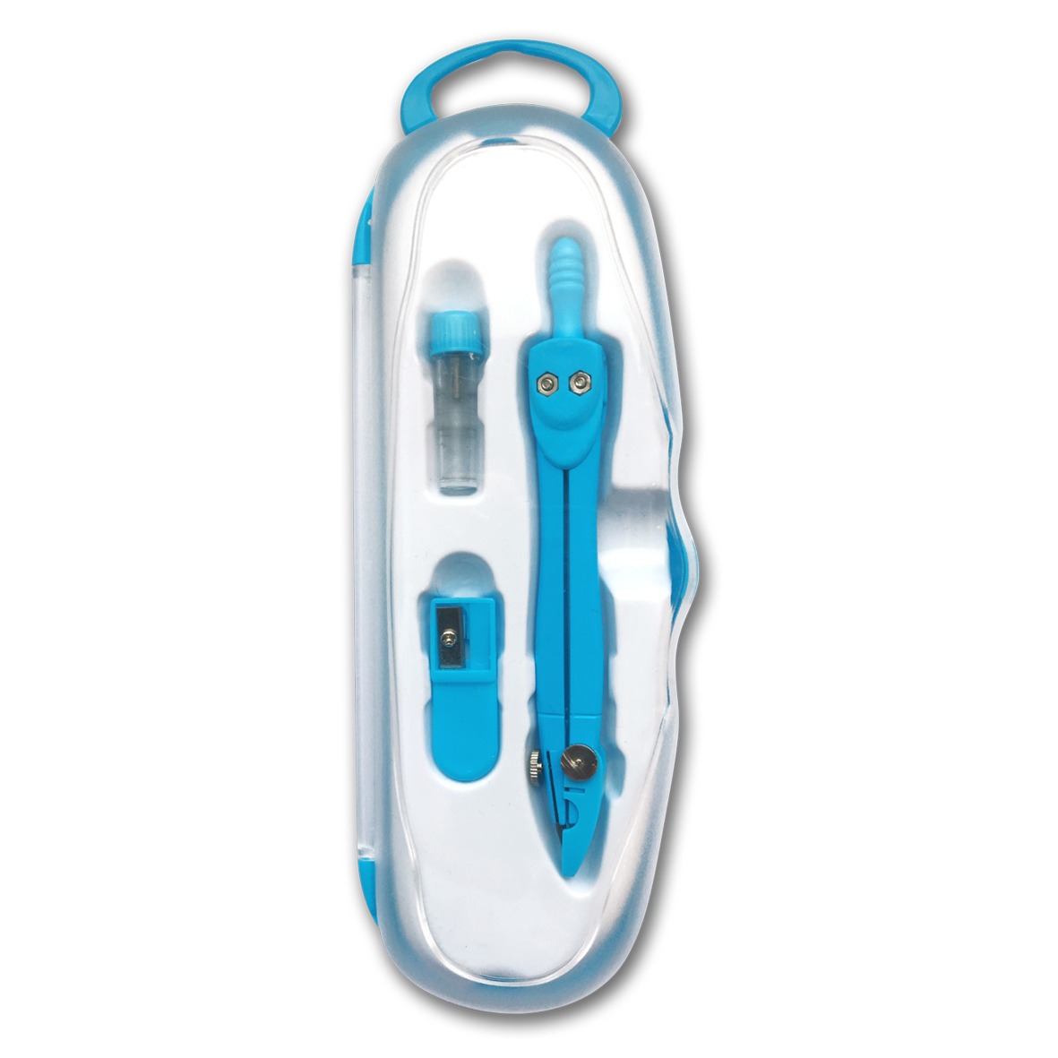 PENMATE PC-101 - Cyrkiel szkolny z grafitem 2mm, niebieski