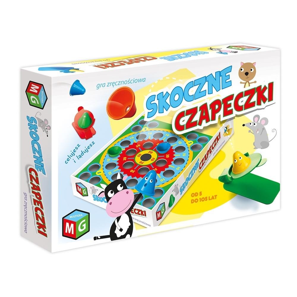 Gra dla Dzieci Skoczne Czapeczki