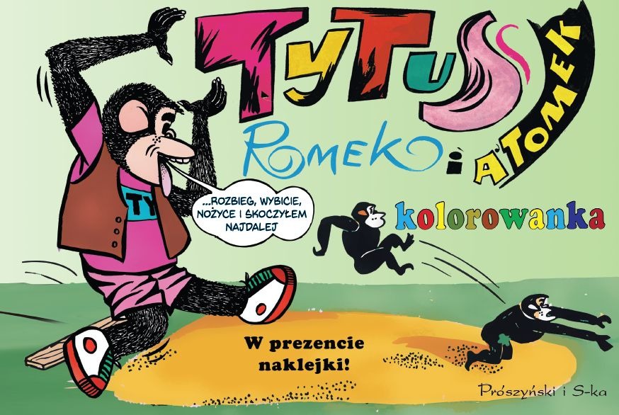 Tytus, Romek i A'Tomek. Kolorowanka 2